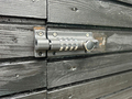 Skåtelås med kodelås svart 120 x 48 mm